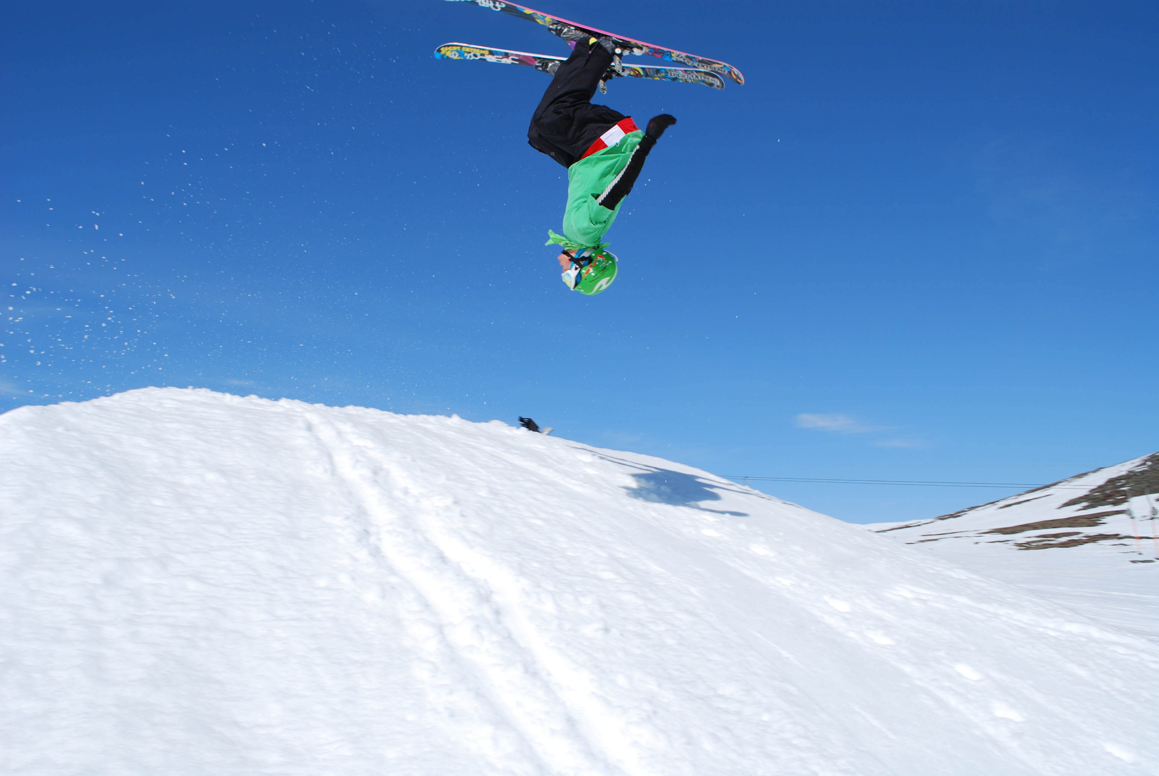 Backflip to faceplant