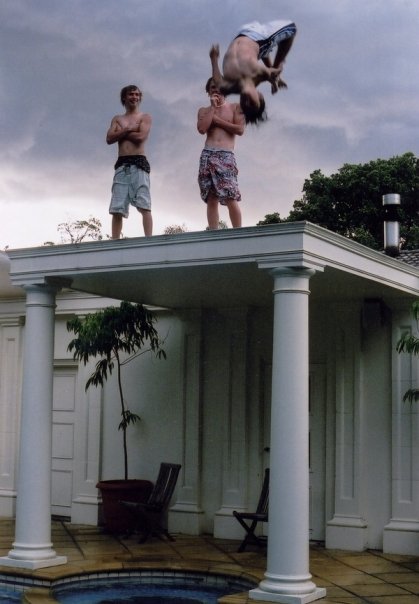 Backflip tweeked grab