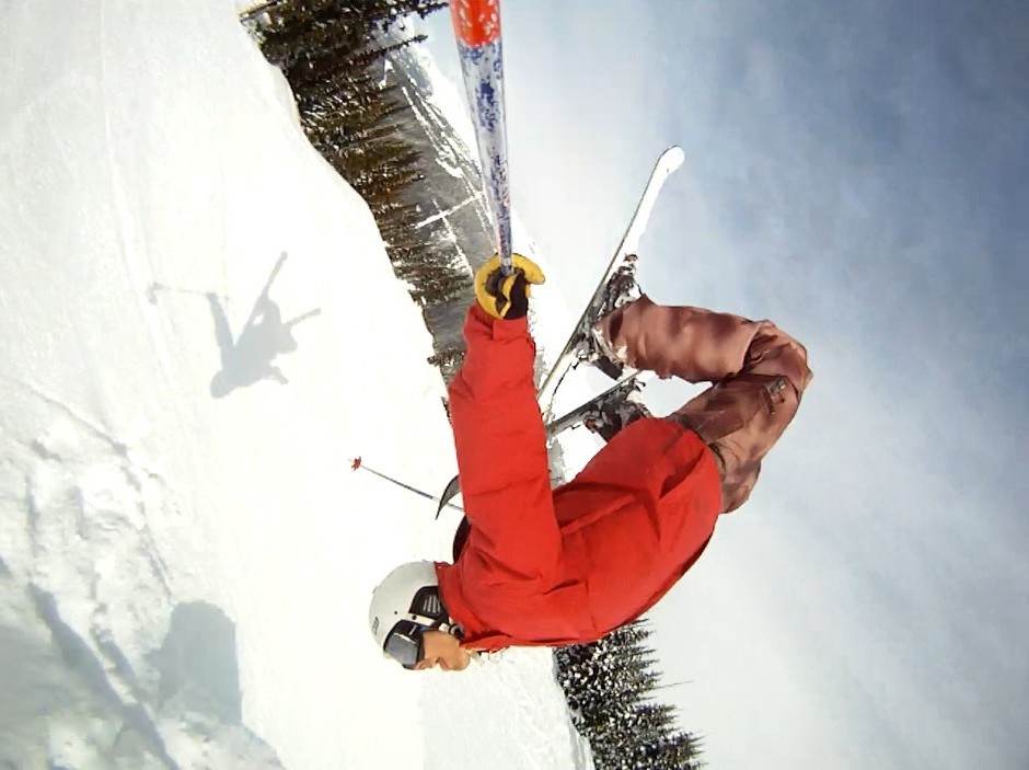 Backflip with a Gopro