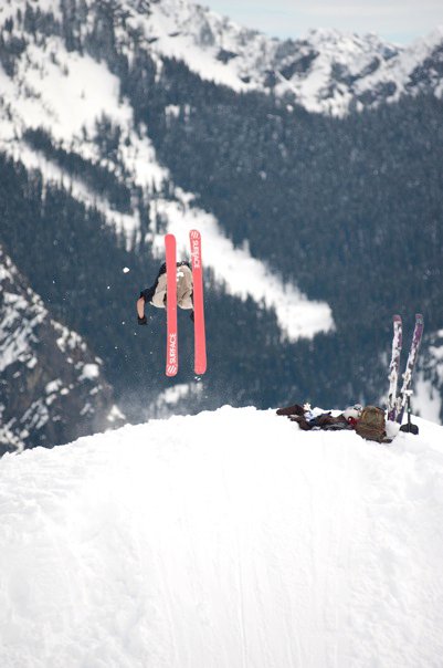 BackFlips all day Alpental BC