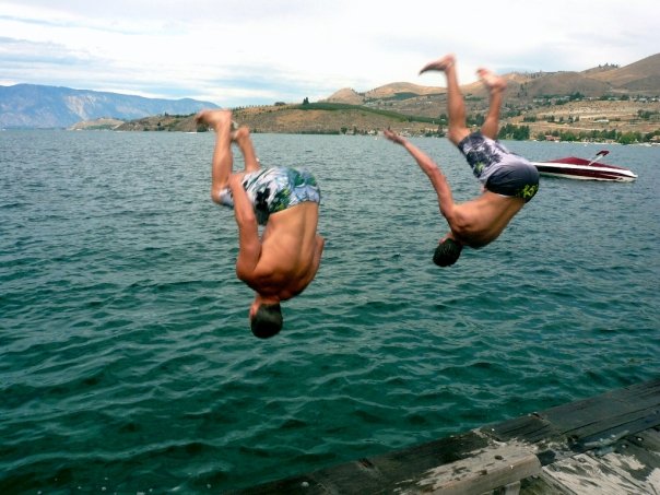 Backflips at Lake Chelan