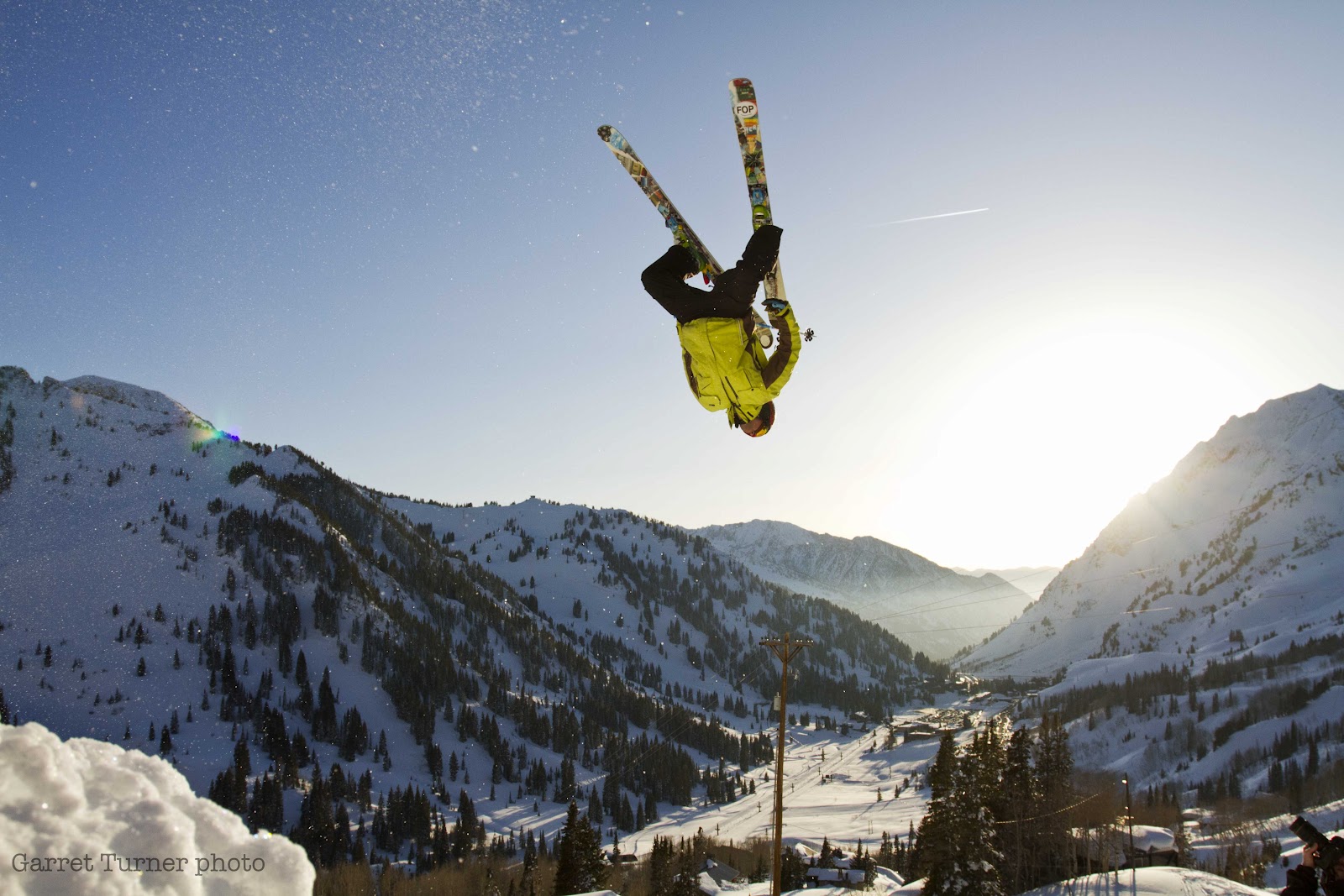 Backie into the sunset