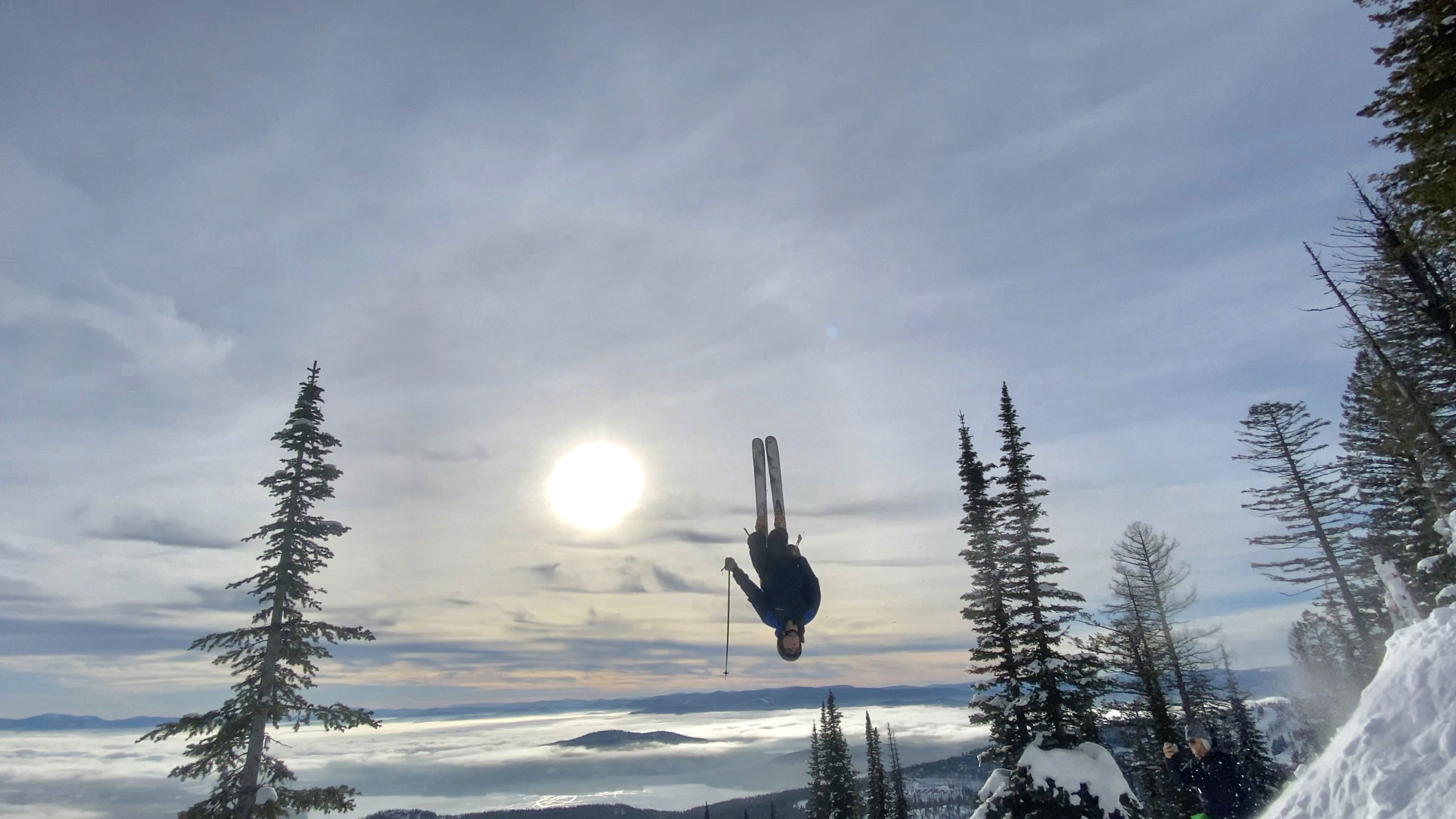 Backie Over Cloud Lake