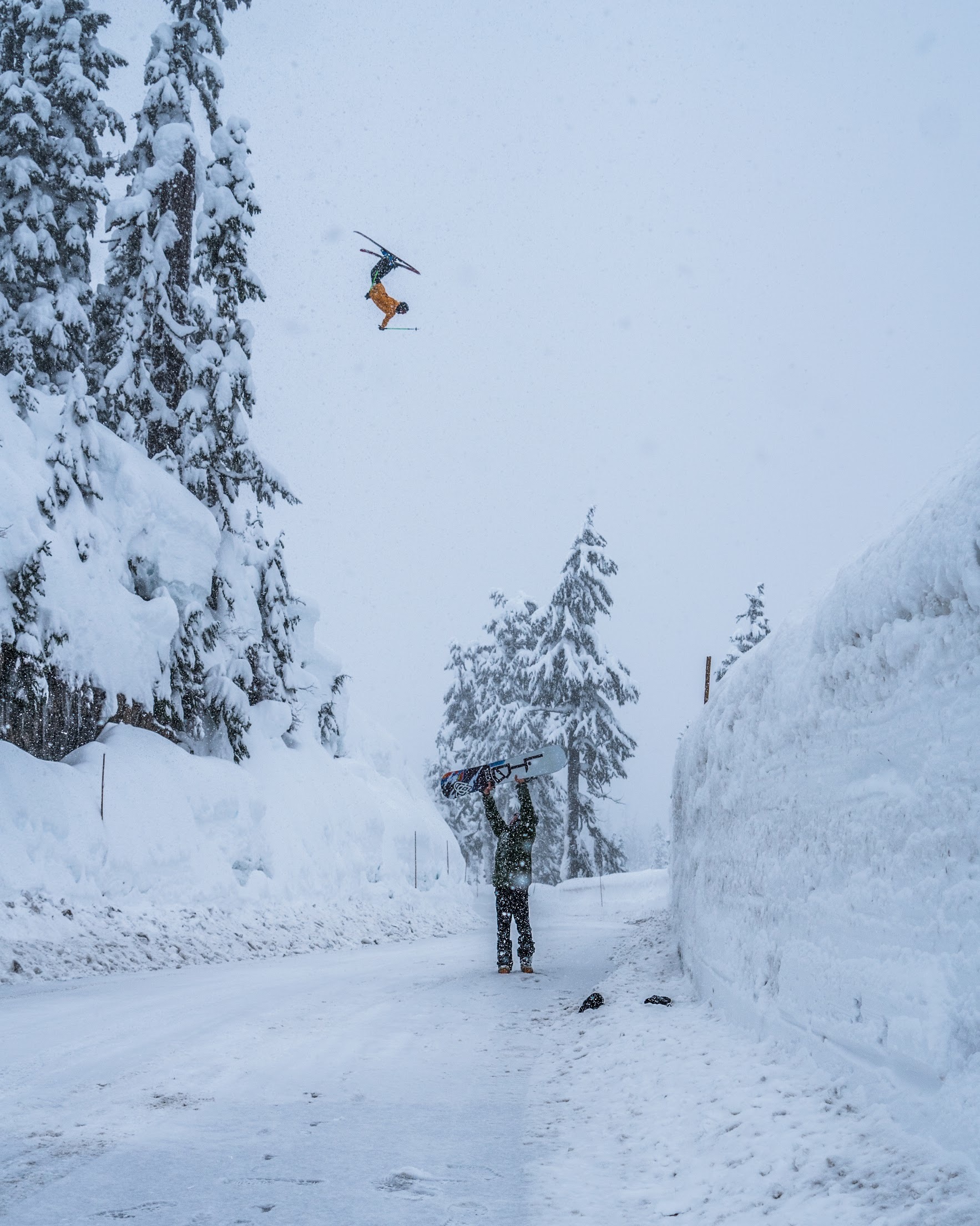 Backie over the Baker Road Gap 