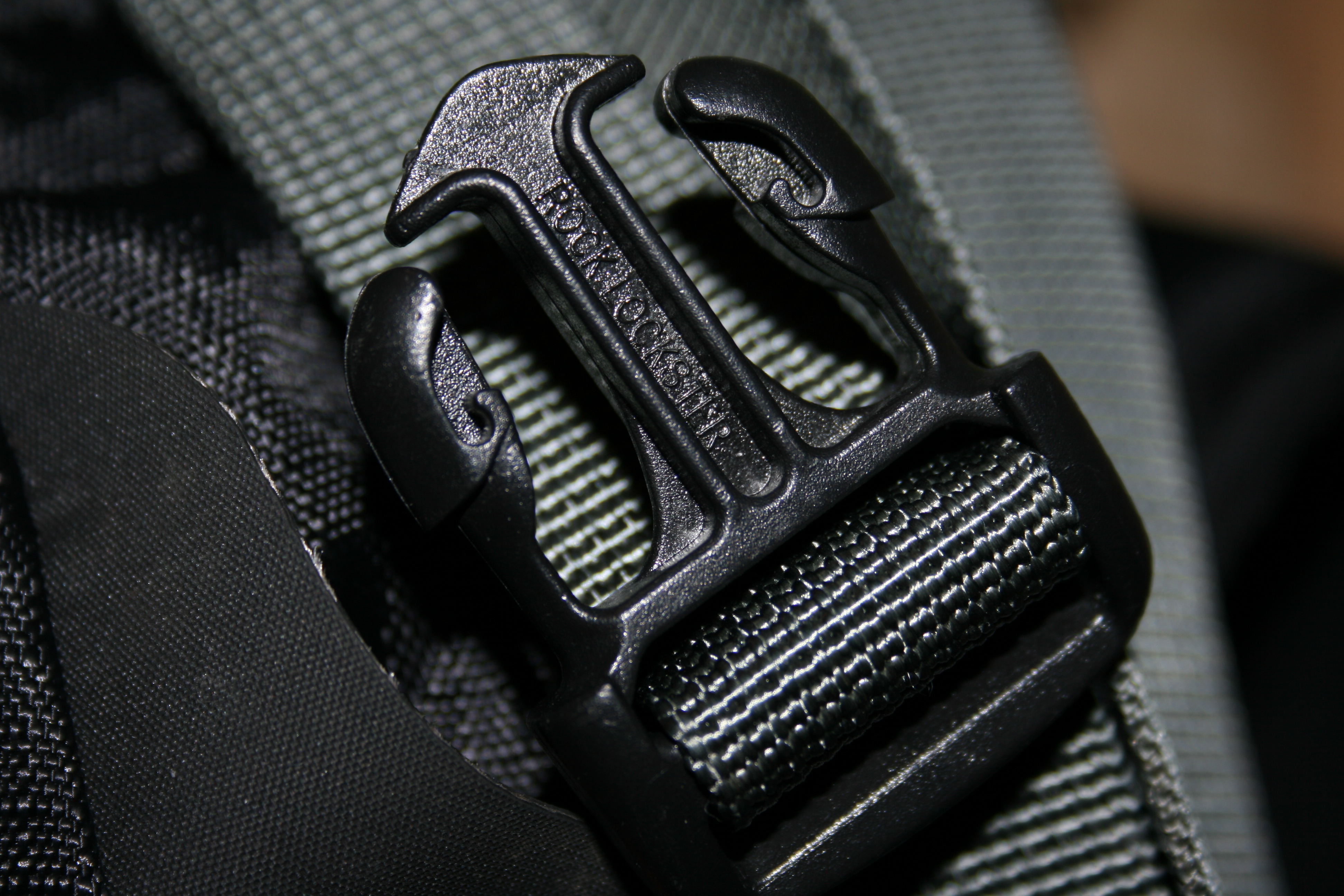 Backpack Buckle Closeup