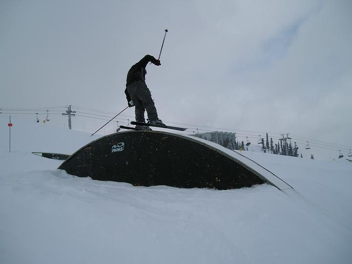 Backslide on rainbow box