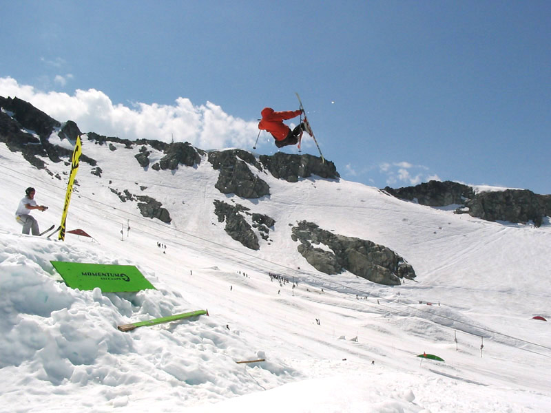 backwards 540 degree rotation with a grab of tail