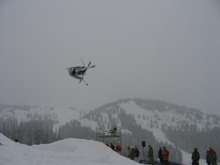 backwards double spin grab