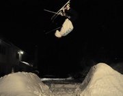 Backyard backflip