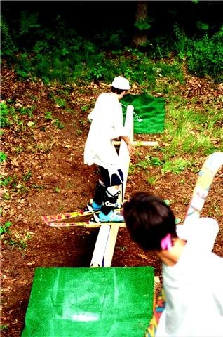 Backyard first time hit