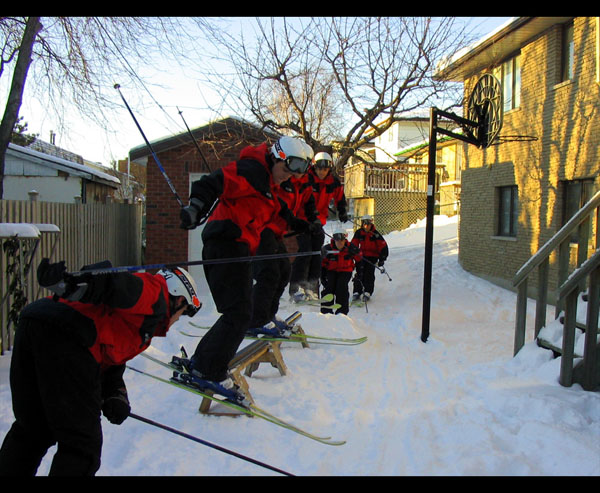 Backyard rail sequence, switch out