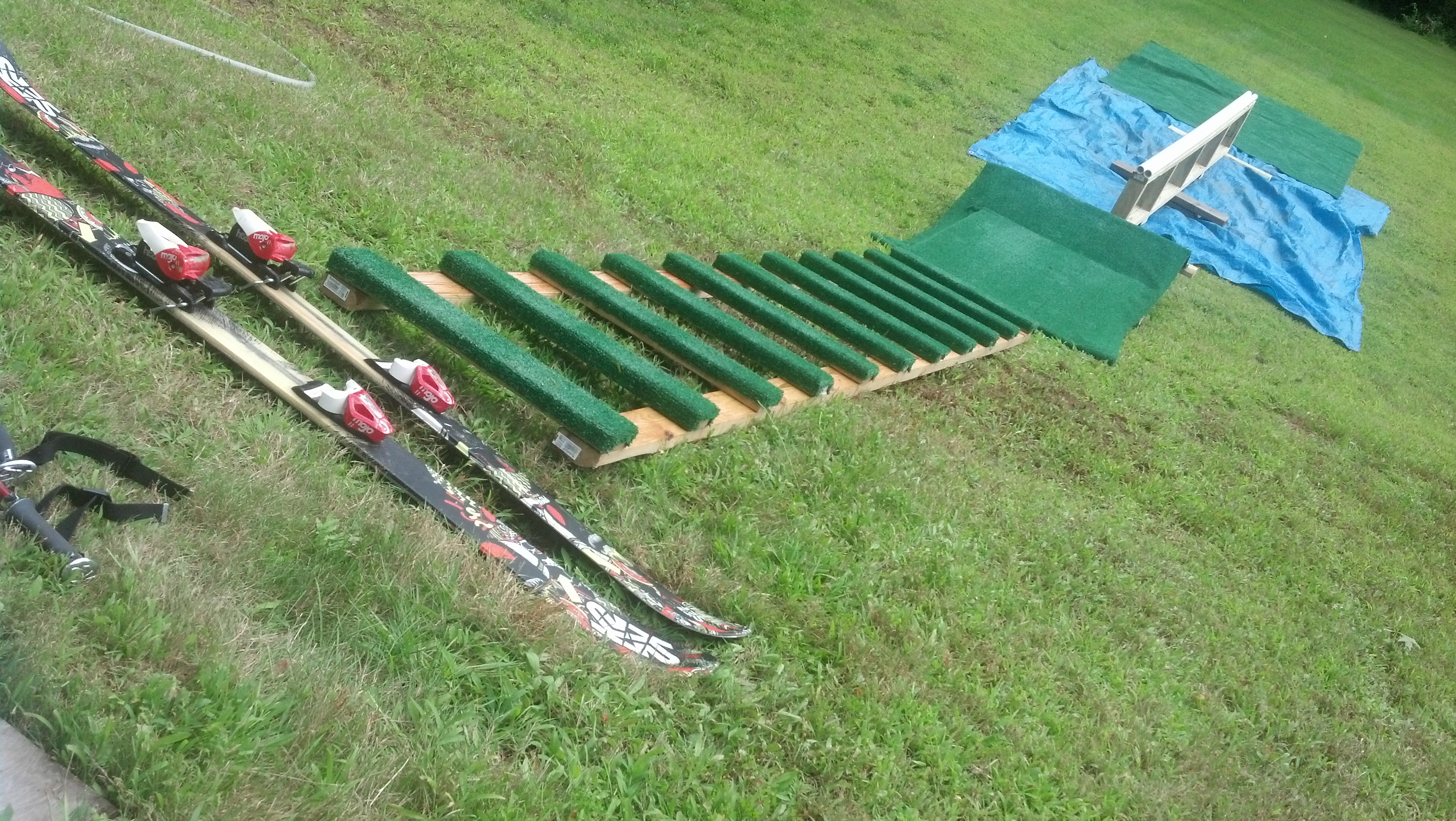 Backyard Rail setup, Improved!