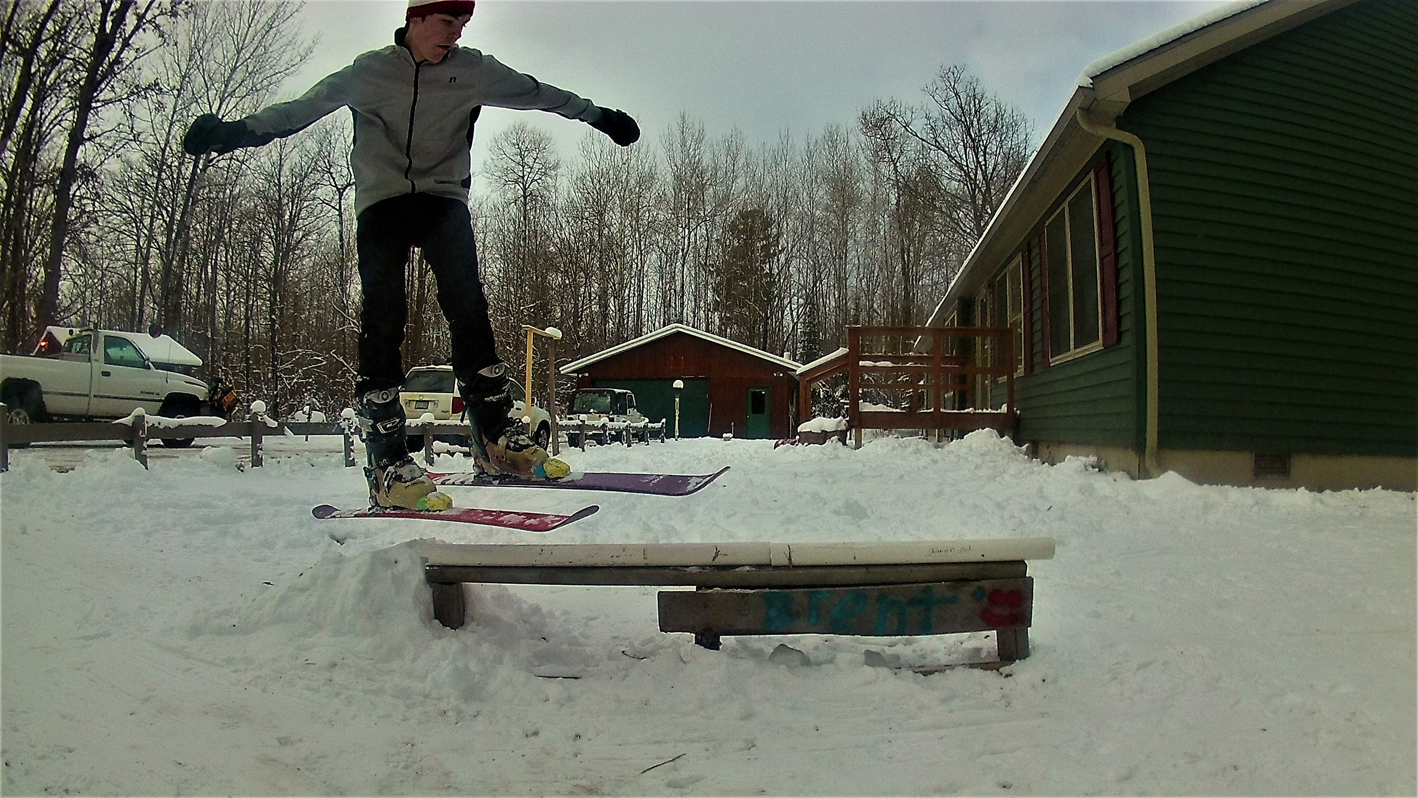 Backyard rail