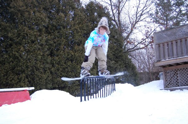 Backyard rails