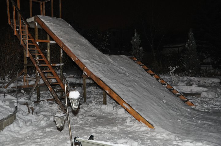 Backyard ramp