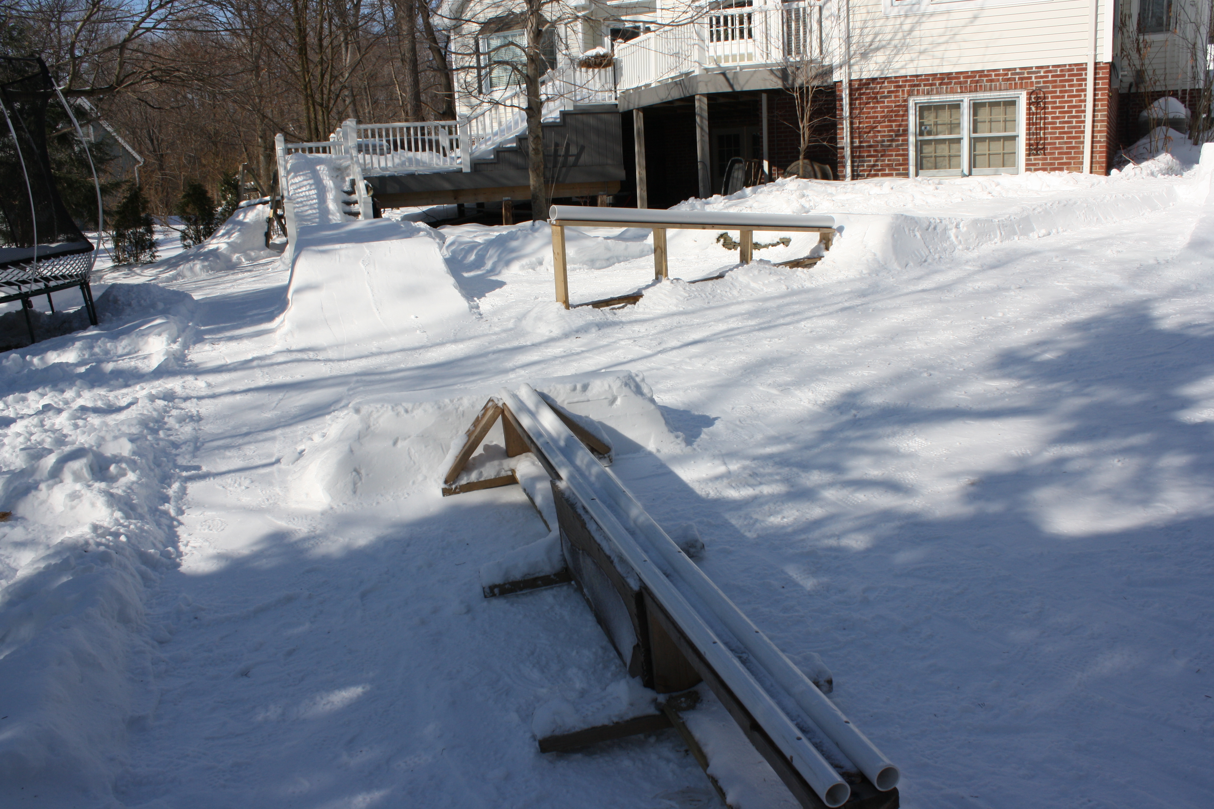 Backyard setup - 2 of 4