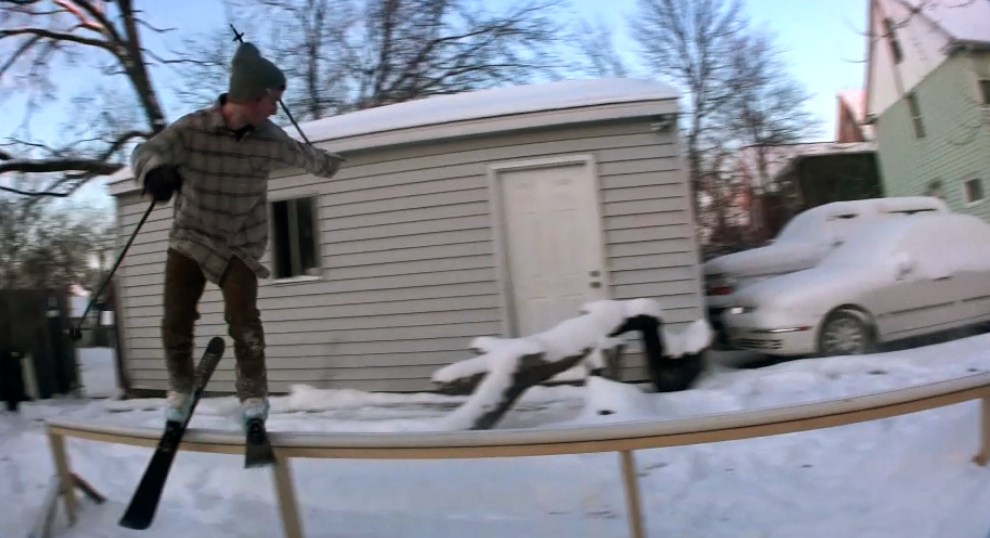 Backyard setup while at school