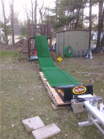 Backyard setup