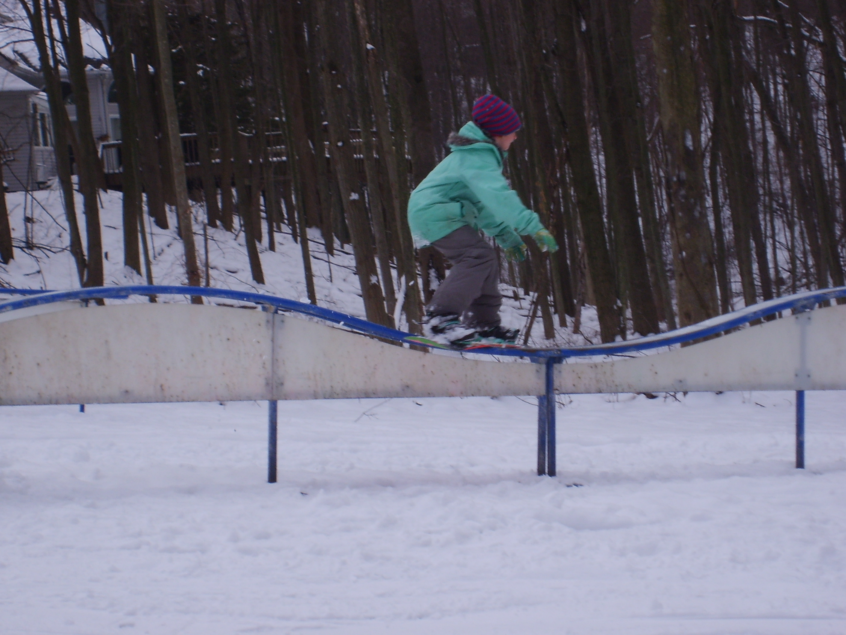 Backyard shreding the rolacosta