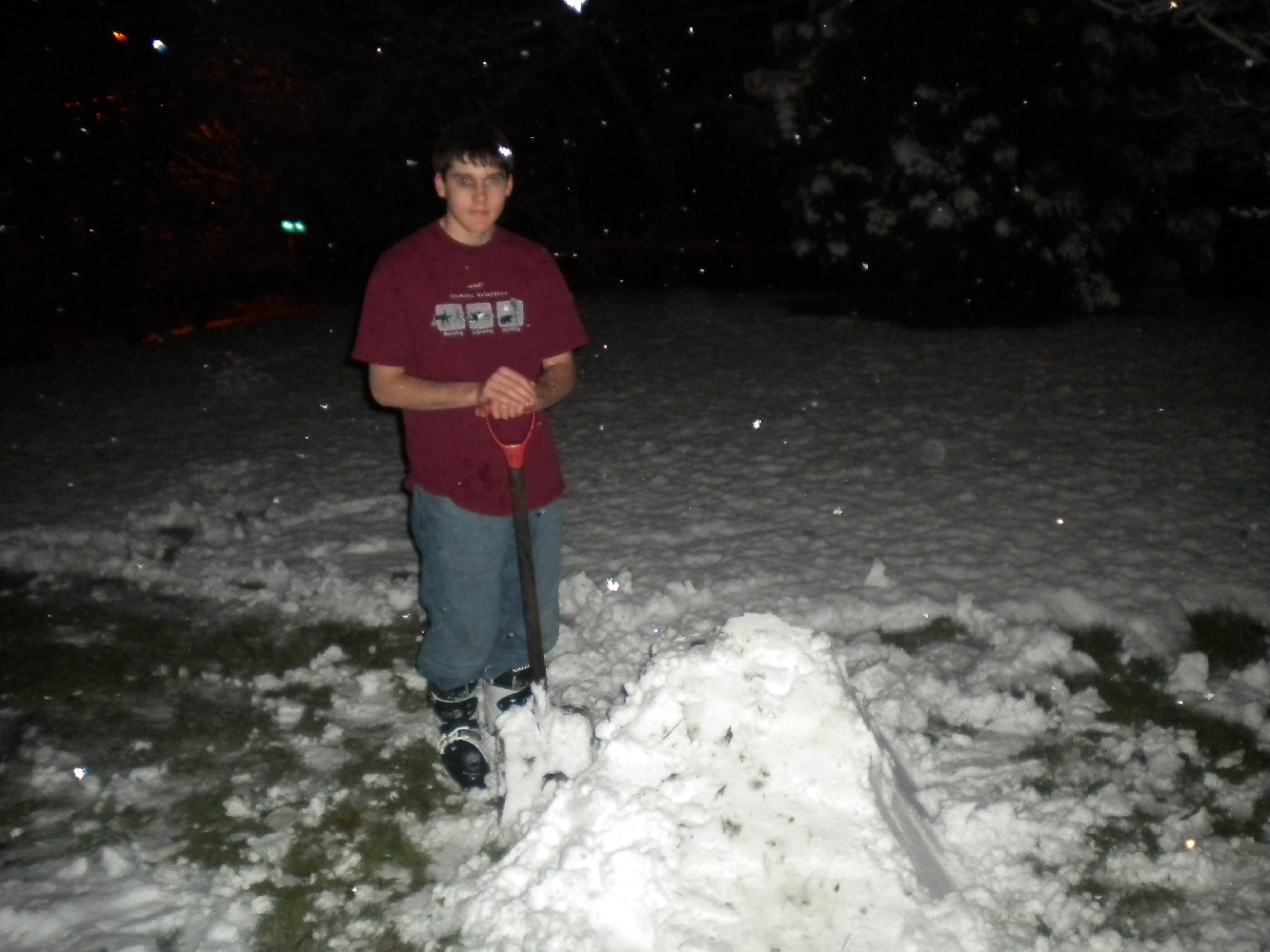 Backyard Skiing on April 18th - 10 of 27