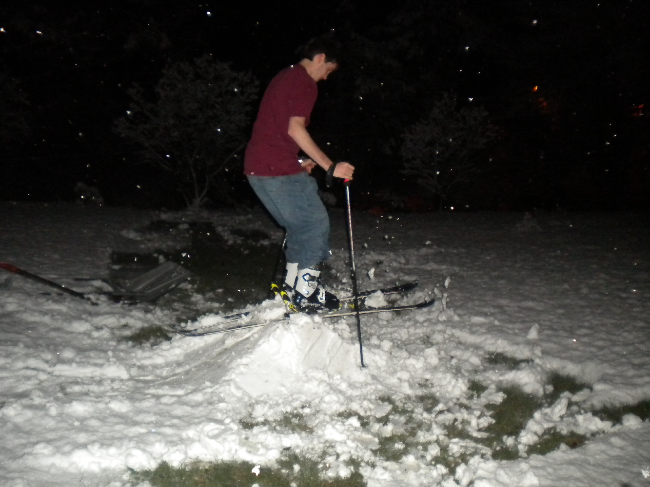 Backyard Skiing on April 18th - 11 of 27