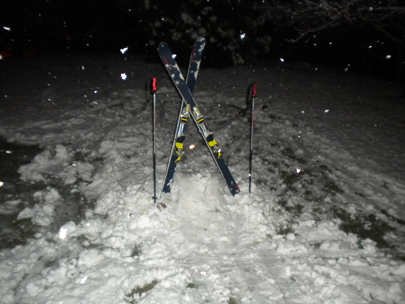Backyard Skiing on April 18th - 25 of 27