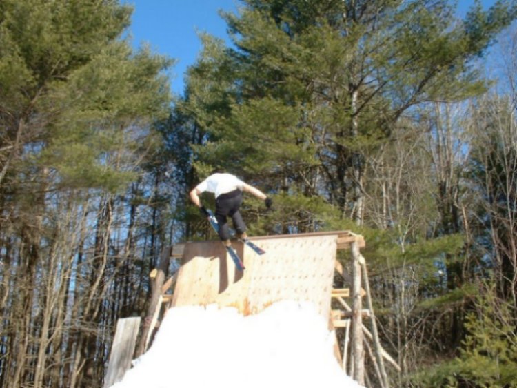 backyard wallride, crooked