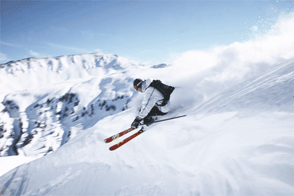 Bad ass big mountain with scratch