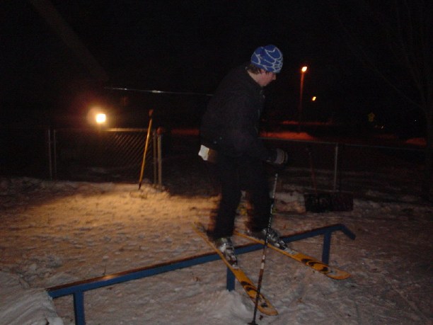 bad winter in my friends back yard, but we made the best of it.  This is my first time trying to gri