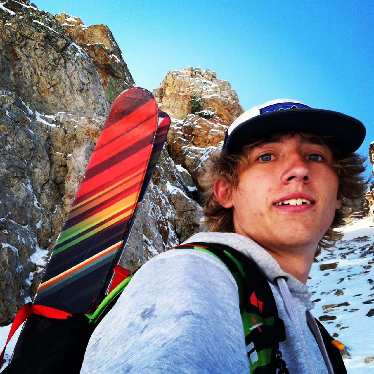 baldy chutes at alta sept 28 