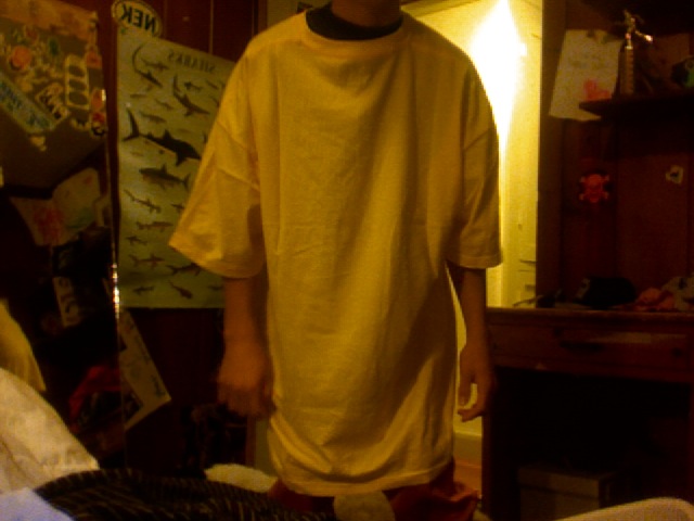 Baller status tall tee yellow