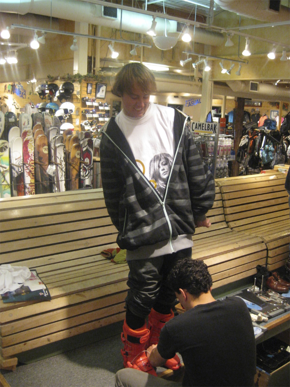 Banging the boot fit