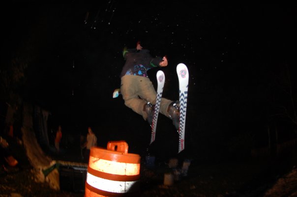 Barrel bonk tail grab