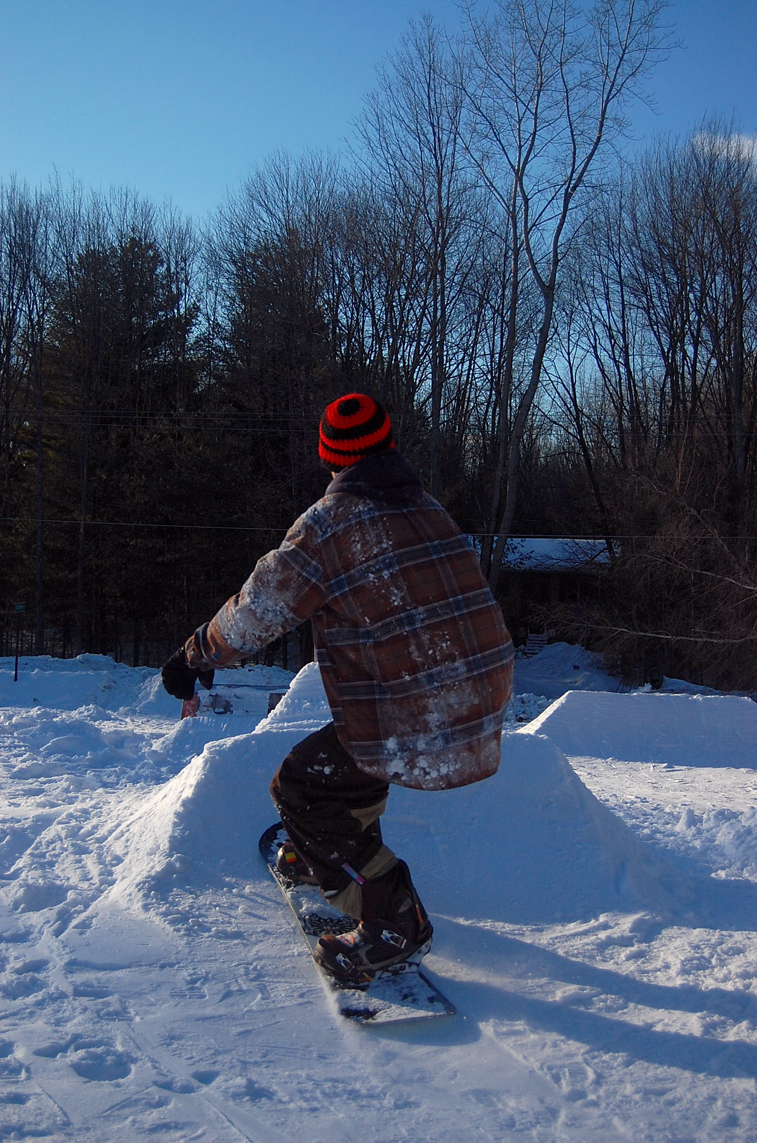 Barrel jib,, cant see the barrel though