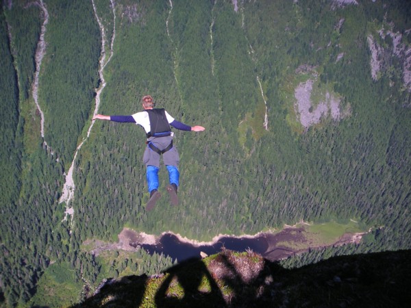 Base Jump Mt. Baring