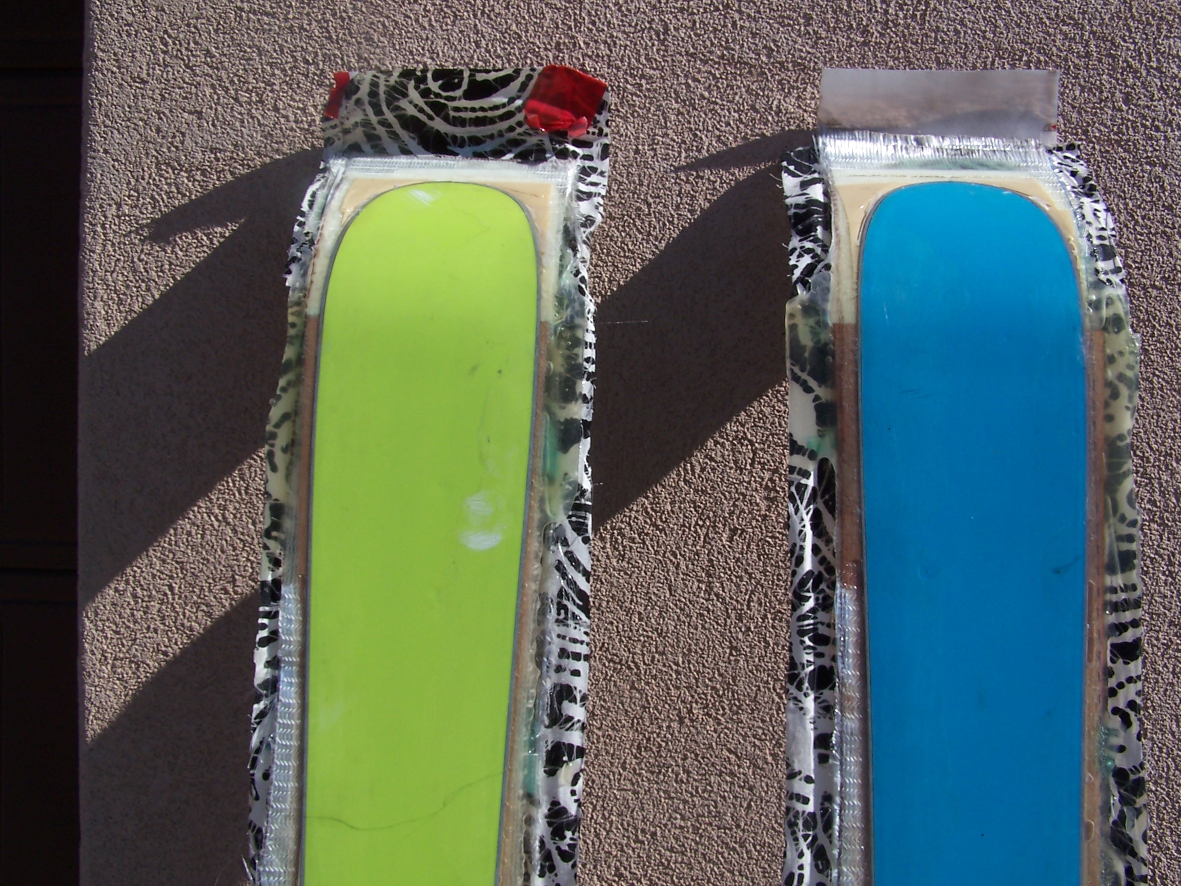 Bases before getting cut out