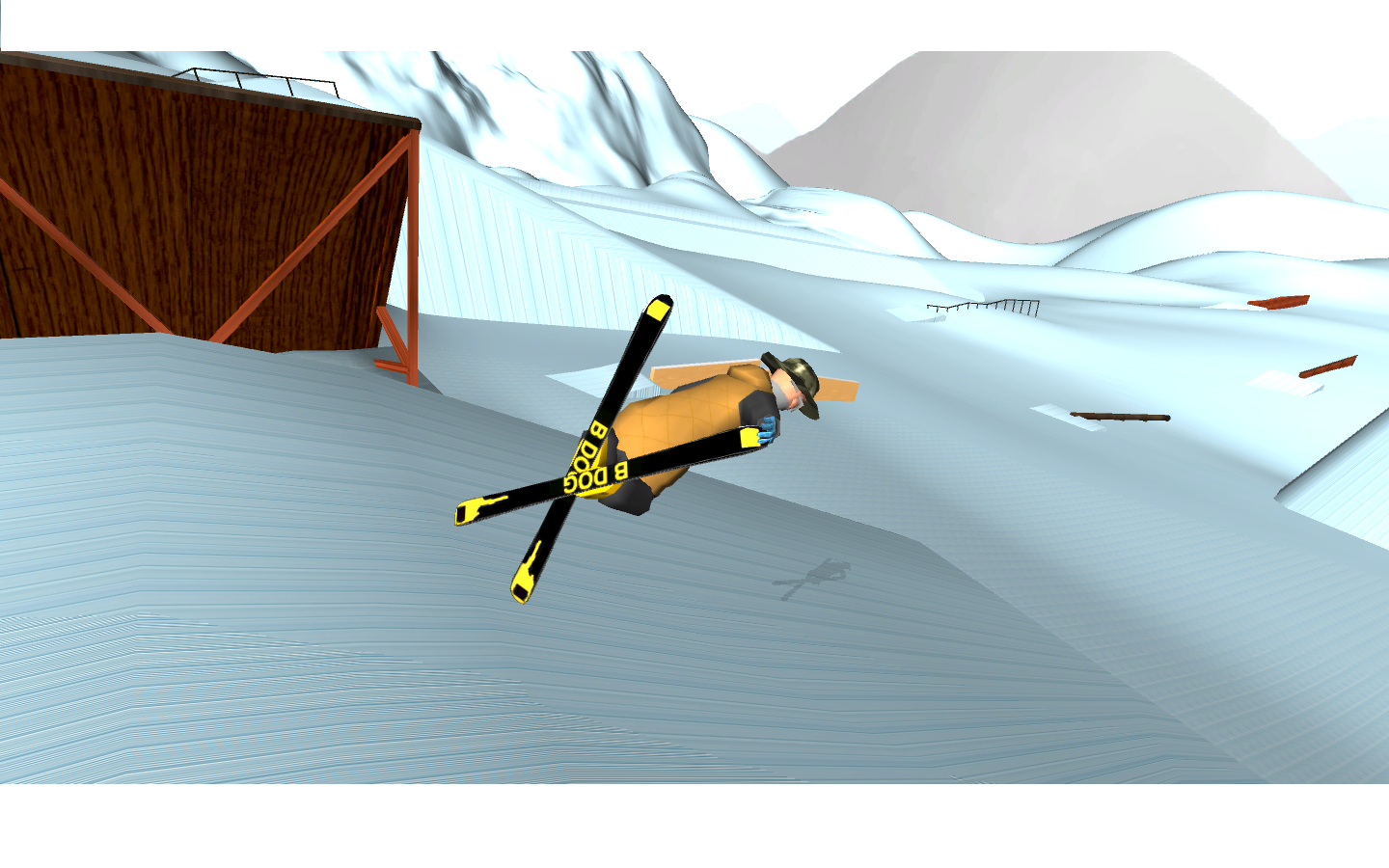 Bdog getting his virtual steeze on