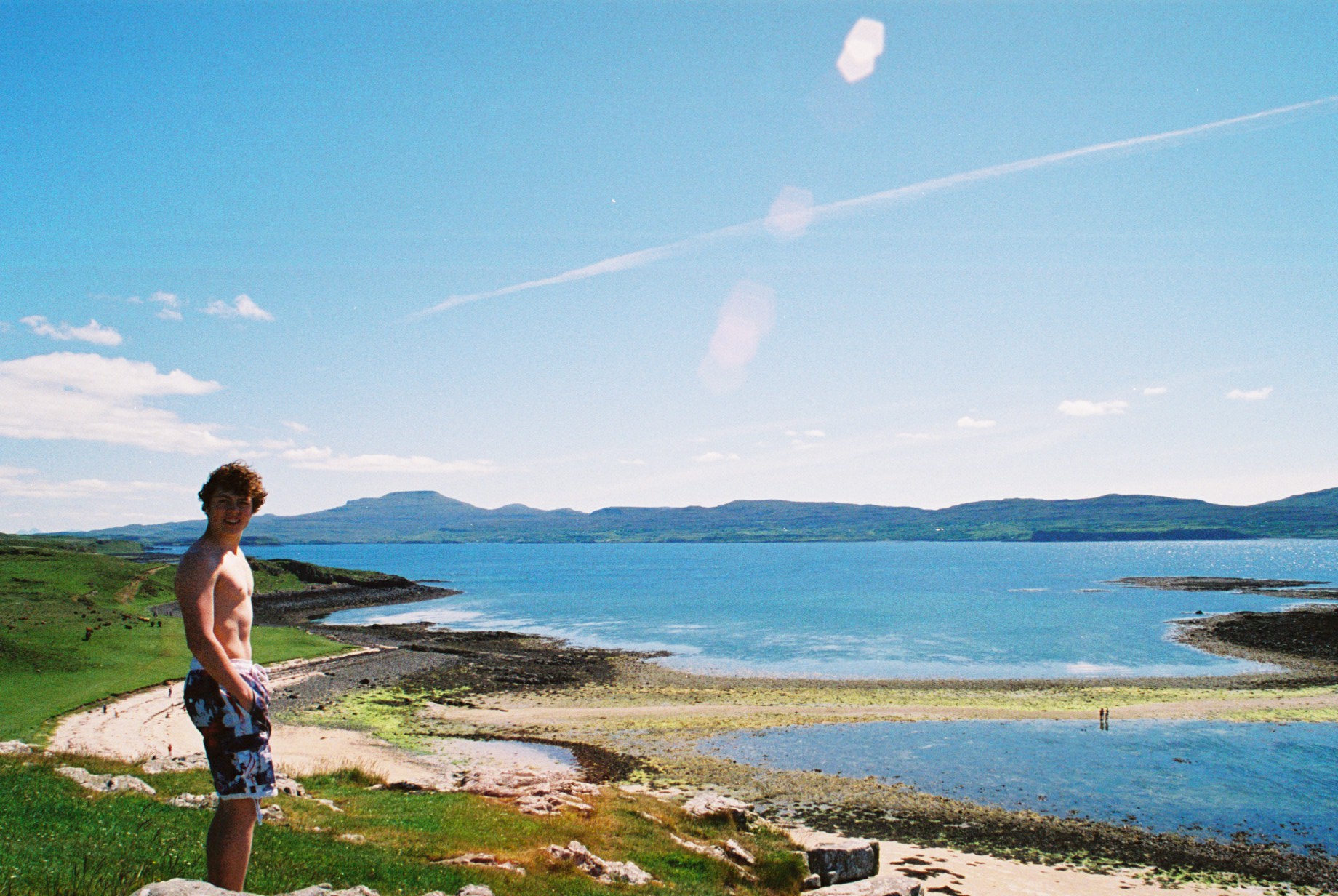 Beach on a sunny day