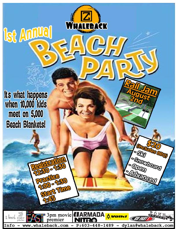 Beach Party Flier