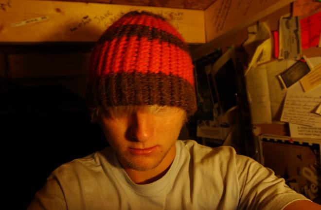 Beanie a chick made for me