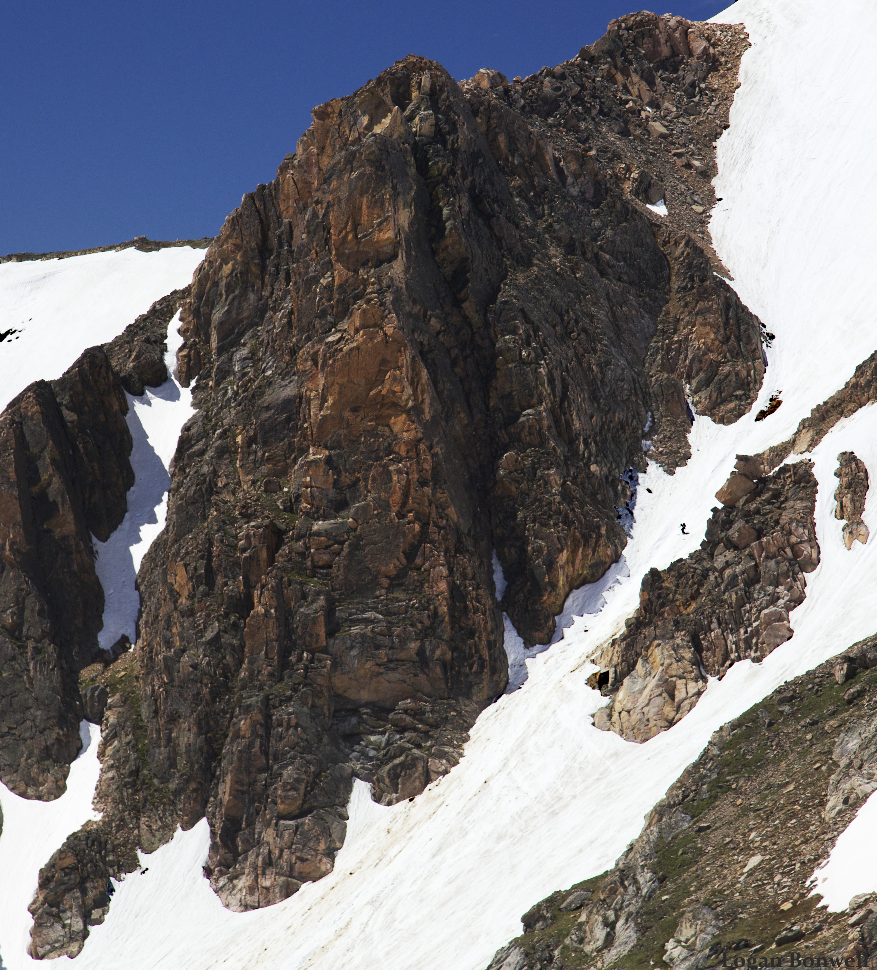 Beartooth Summer turns mid chute