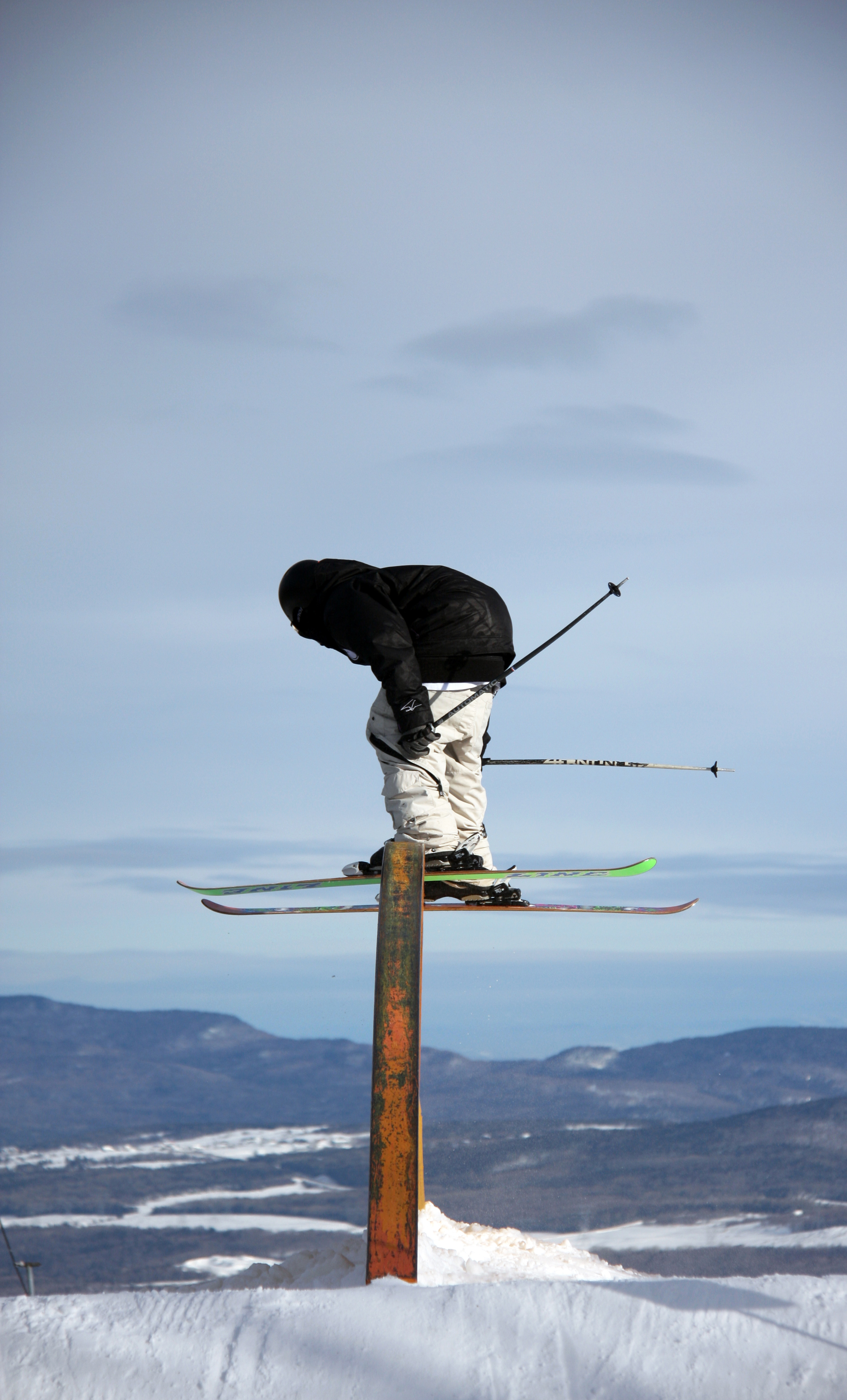 Bebert hitting a rainbow