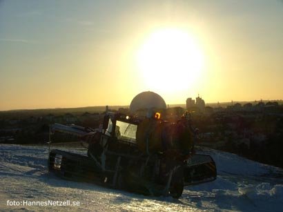 Before last snowmaking, puting out the 260 Lattemar