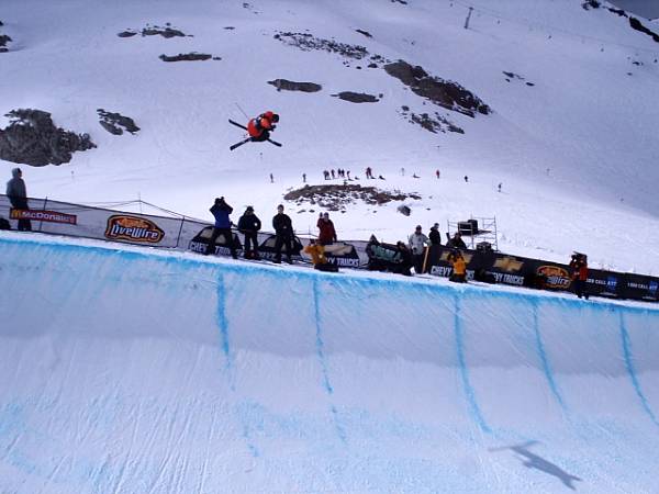 Belan during a practice run at Global X