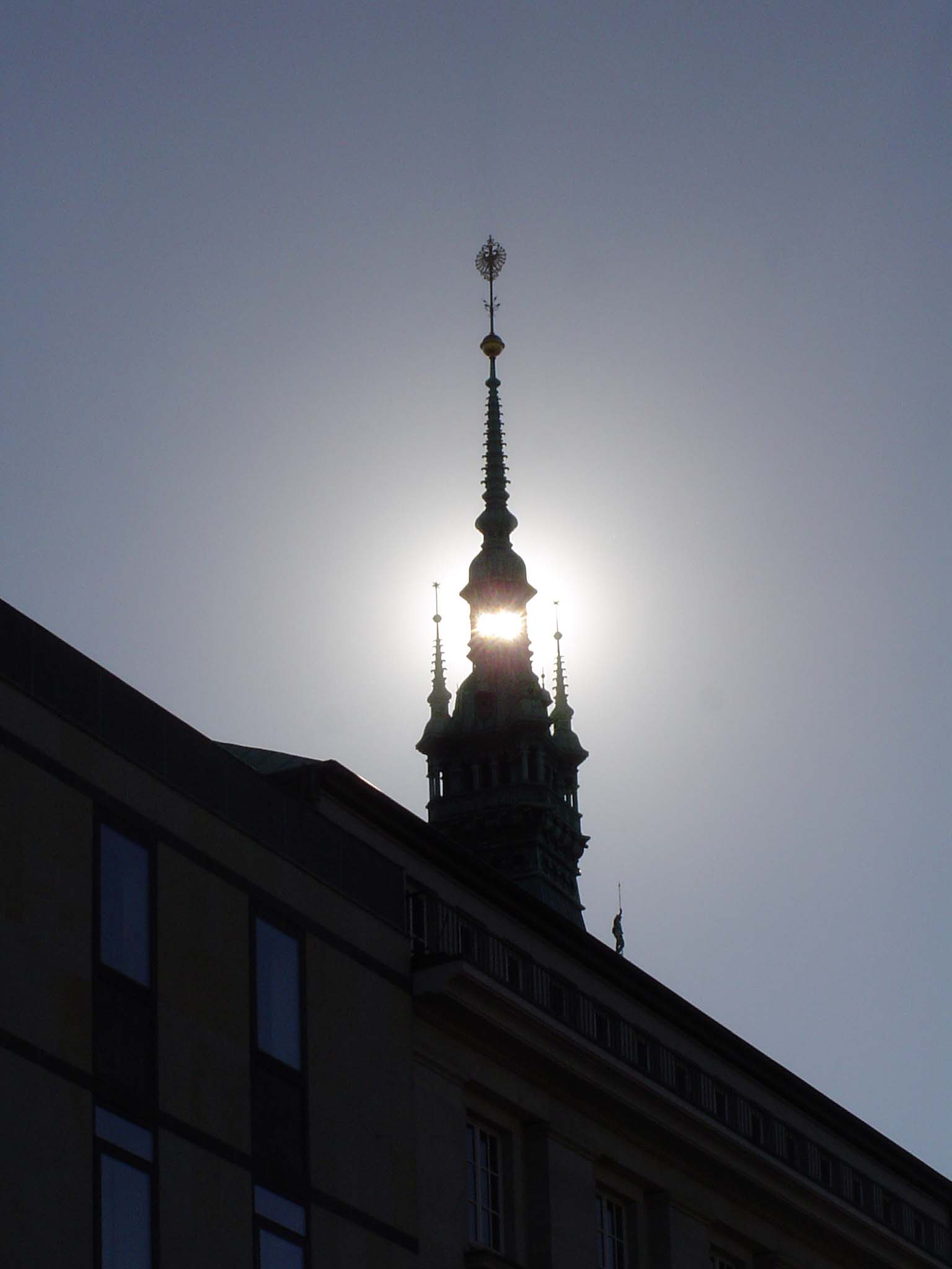 Bell Tower with Sun