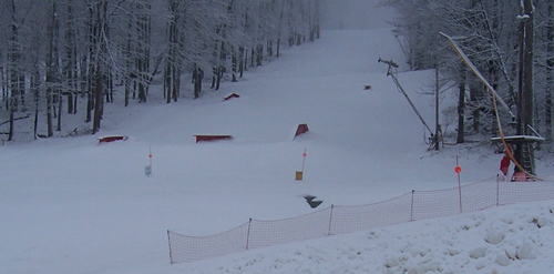 Belleayre Mtn's Rail Park as of 11/22