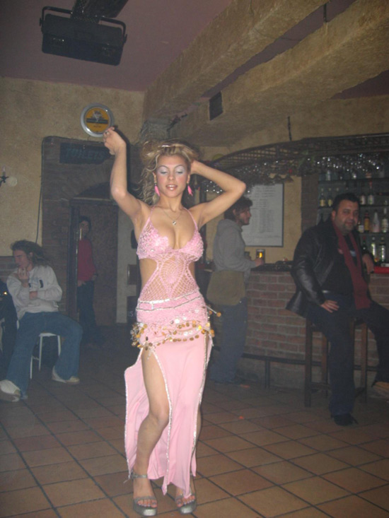 Belly dancer in Turkey