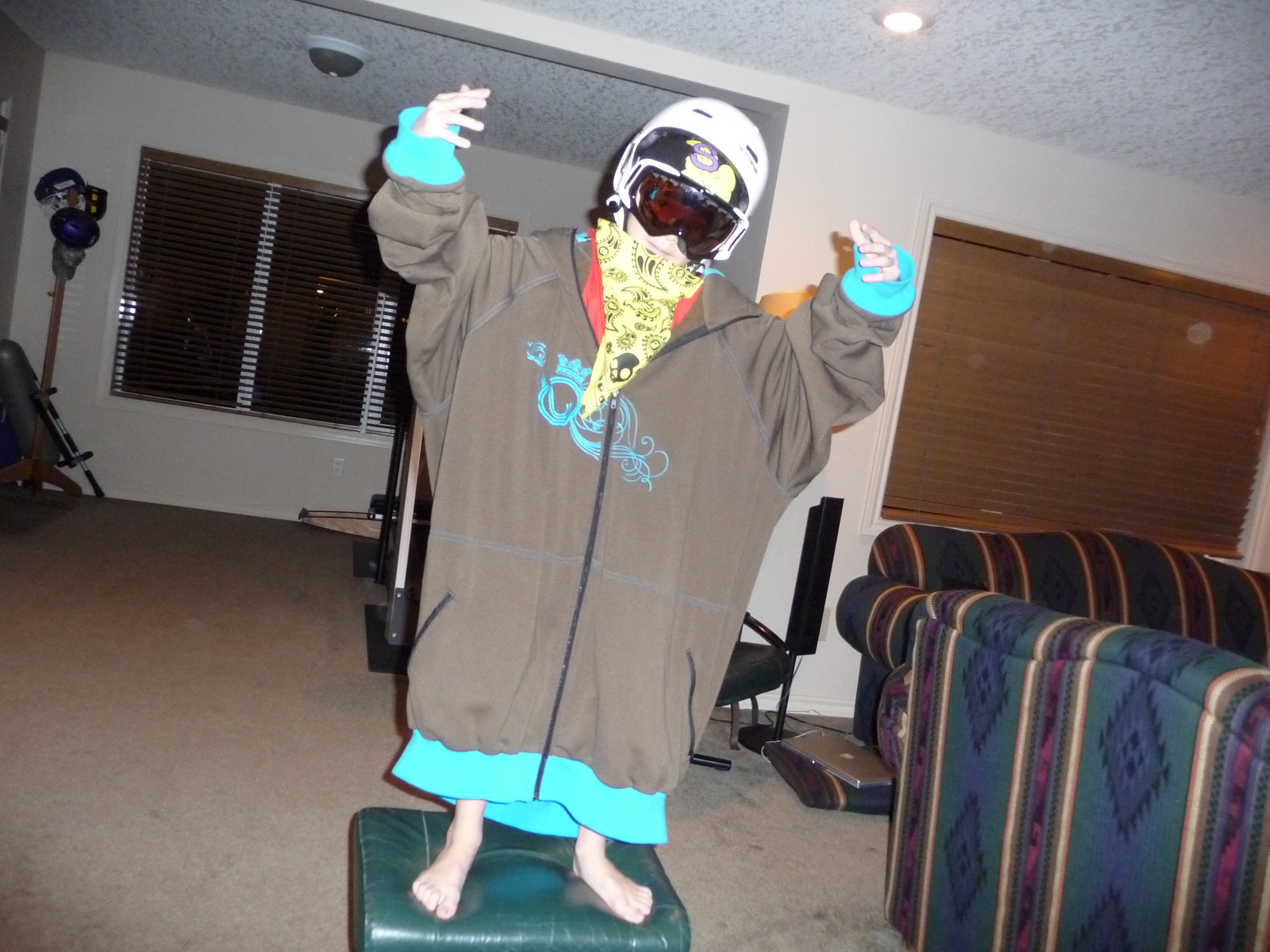 Ben rocking the jibberish