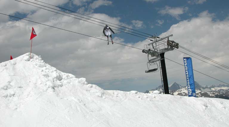 Benchetler throwin cork 540 over top jump today