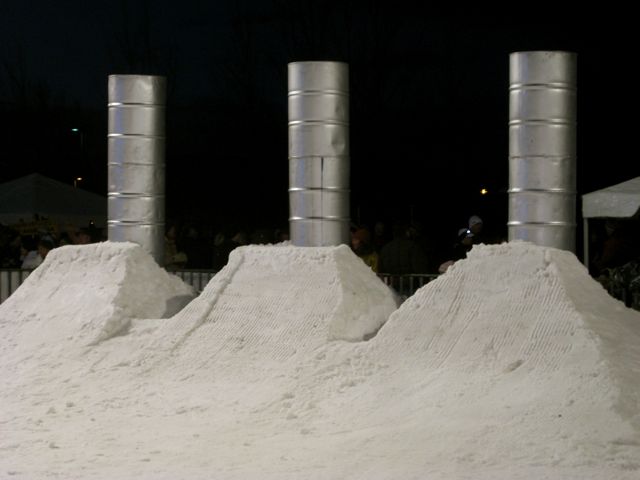 Bend Winterfest 2009 Smoke Stacks